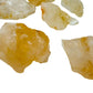 Reverse side of Golden Healer raw stone, showing open form.