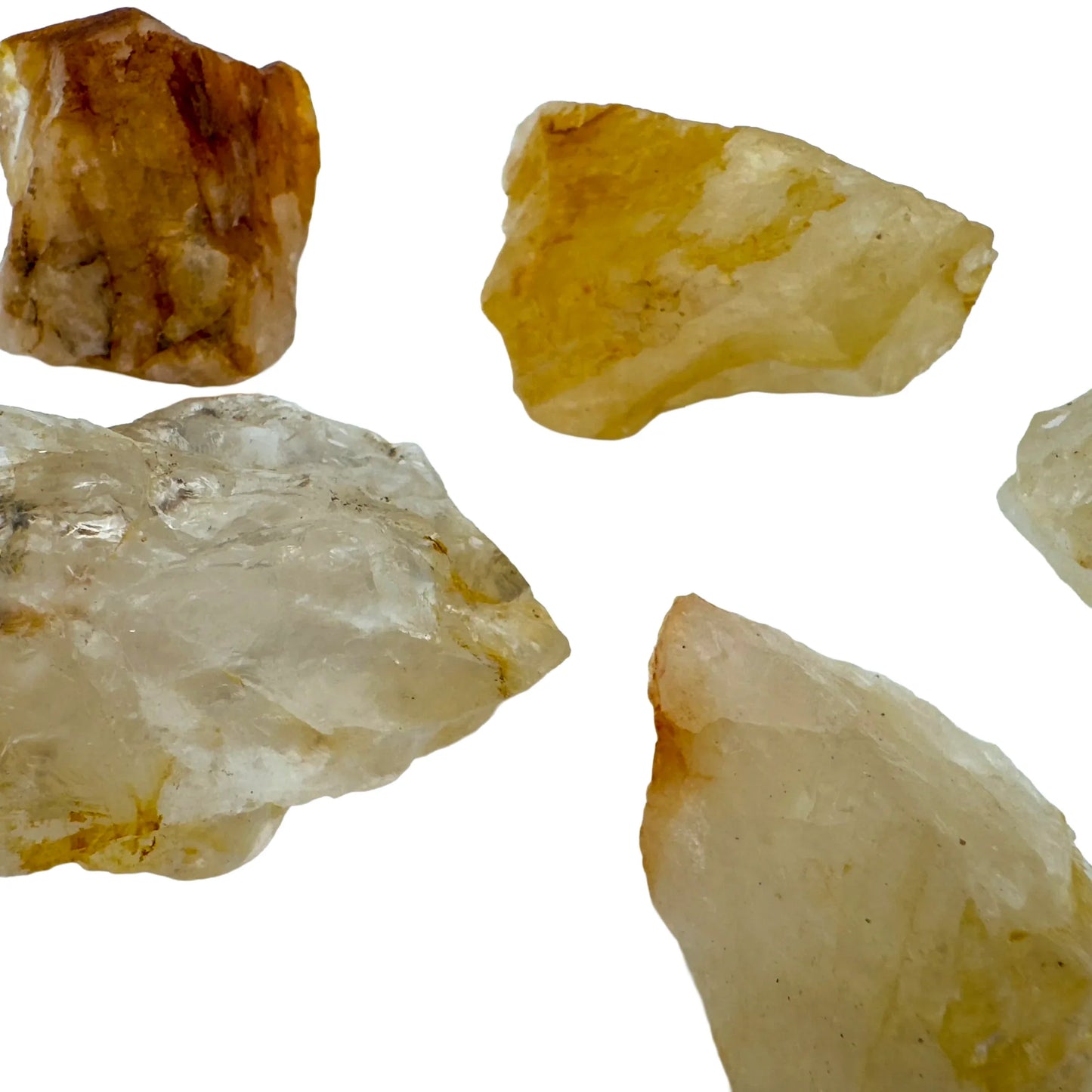Daylight view of a Golden Healer raw stone kept near for Healing.