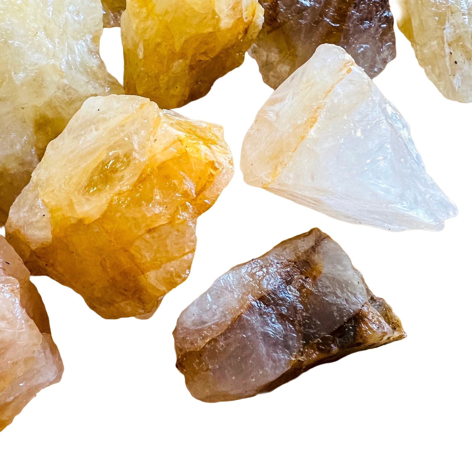 Full profile of Grade AA Golden Healer raw ready to ship from Beyond Bohemian
