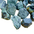 Overhead angle of Grade A Kambaba Jasper raw stone, showing natural banding.