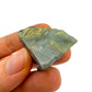 Detail shot of Grade AA Labradorite raw under natural light