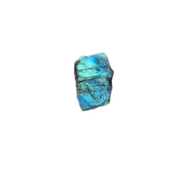 Full profile of Grade AA Labradorite raw ready to ship from Beyond Bohemian