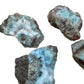 Full profile of Grade A Larimar raw ready to ship from Beyond Bohemian