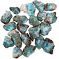 Full profile of Grade A Larimar raw ready to ship from Beyond Bohemian