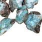 Full profile of Grade A Larimar raw ready to ship from Beyond Bohemian