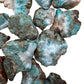 Full profile of Grade A Larimar raw ready to ship from Beyond Bohemian