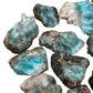 Full profile of Grade A Larimar raw ready to ship from Beyond Bohemian