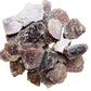 Detail capture of Grade AA Lepidolite raw stone, from Minas Gerais, Brazil.