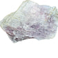 Reverse angle of Lepidolite raw stone, showing tight grain, to support Stress Relief.