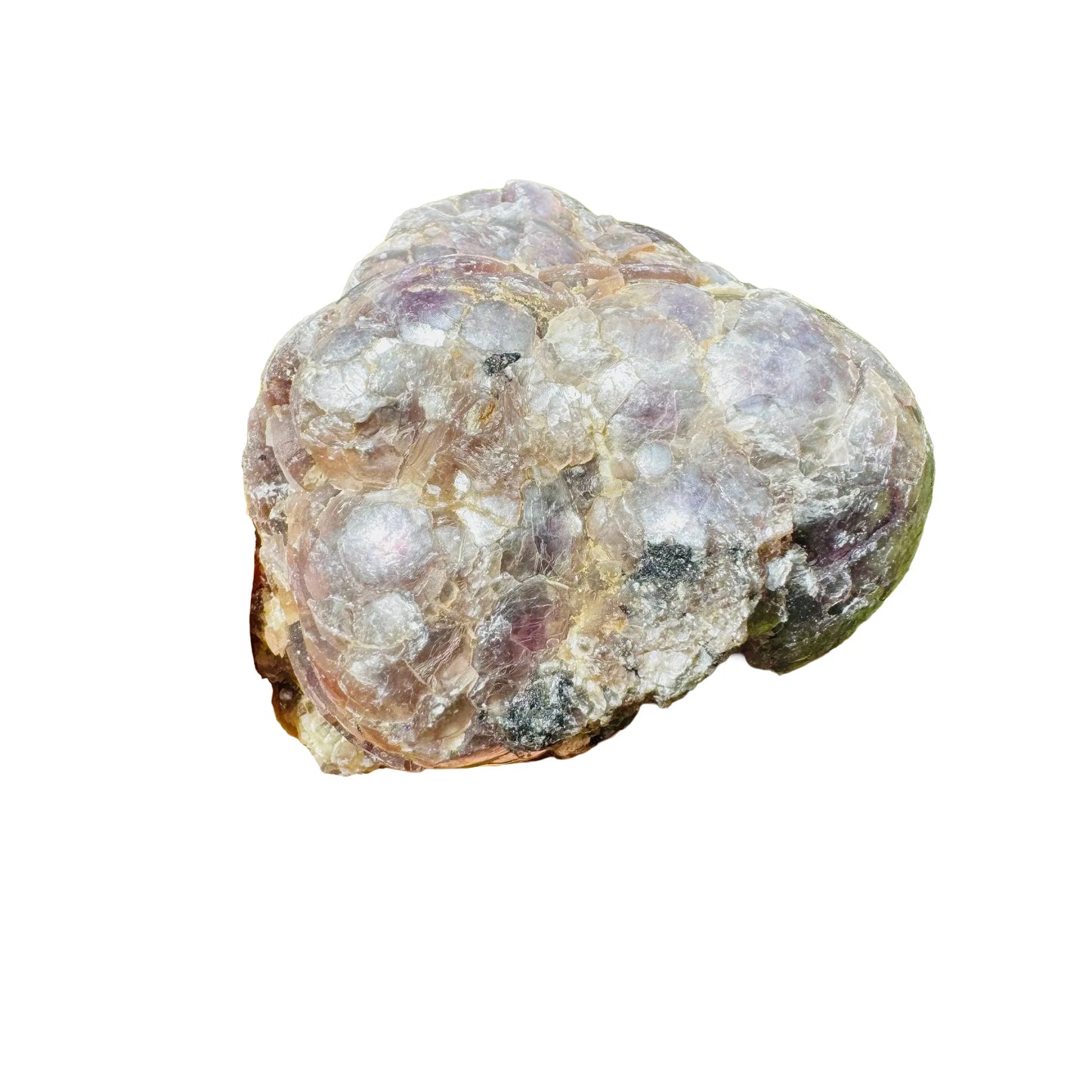 Full profile of Grade AA Lepidolite specimen ready to ship from Beyond Bohemian