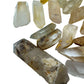 Raw Lodolite Quartz garden quartz points from Minas Gerais Brazil bulk lot