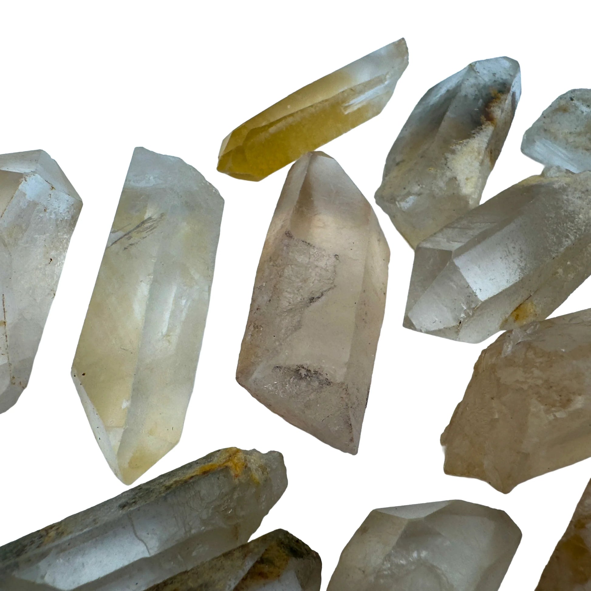 In context of a Lodolite Quartz raw crystal, from Minas Gerais, Brazil, often kept for Grounding, showing natural surface character.
