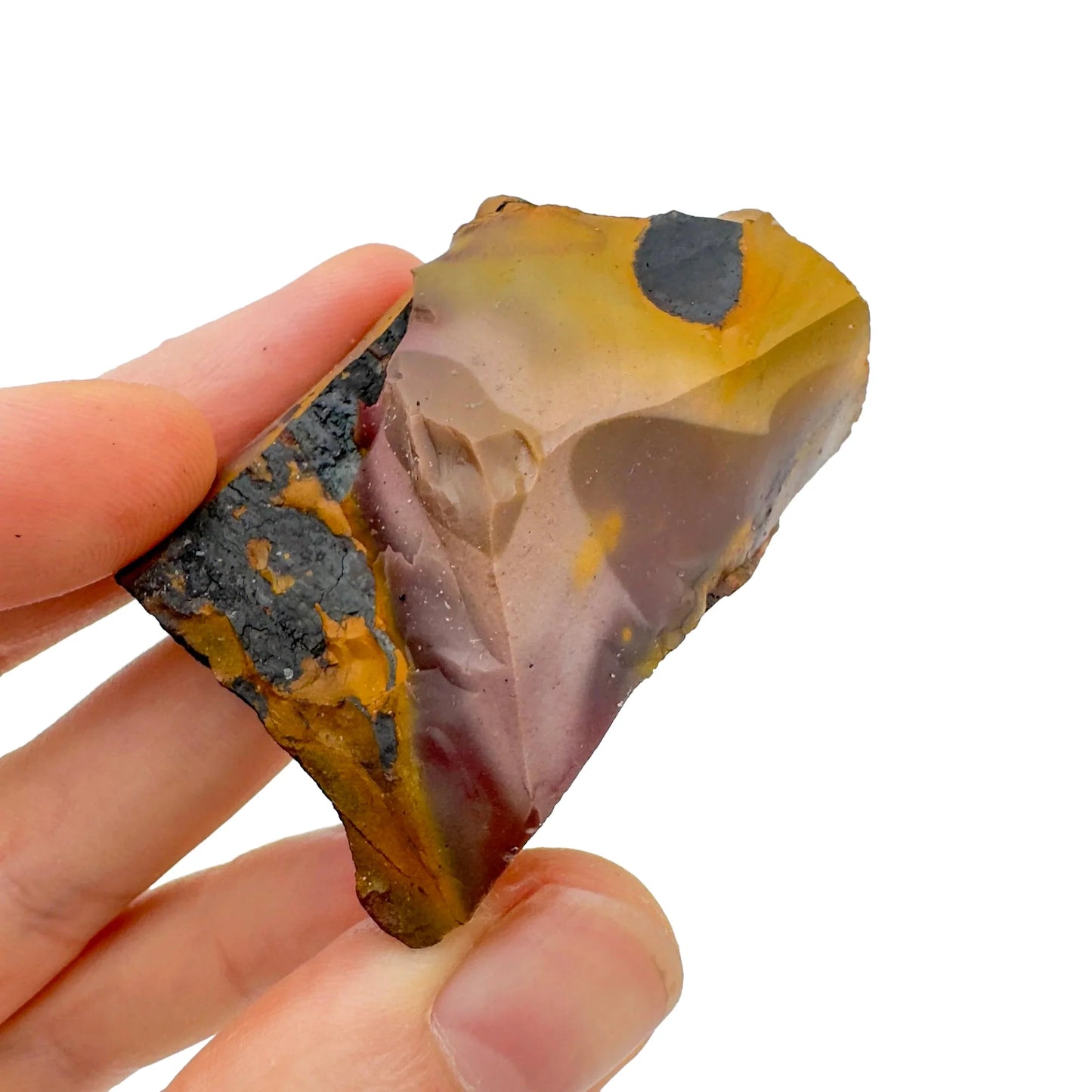 Mookaite raw stones, Grade AA, Australian jasper in red, yellow and cream tones