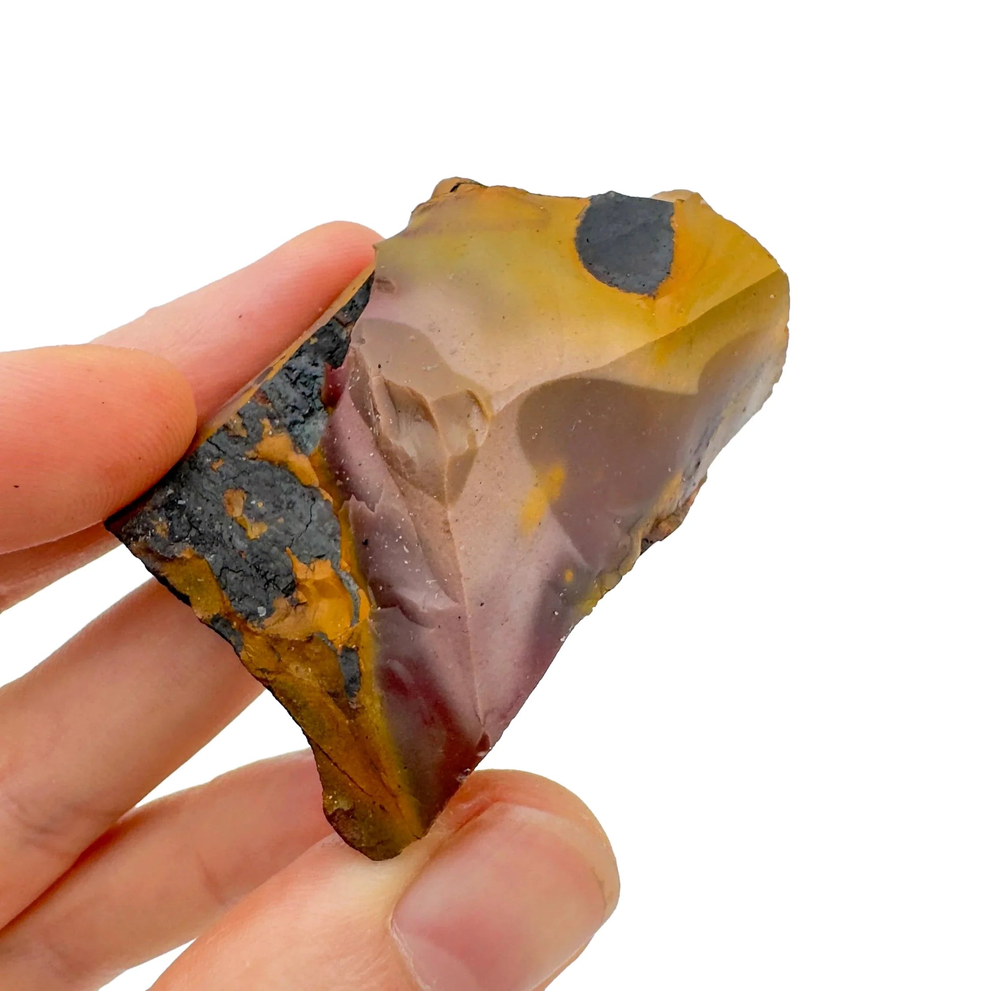 Mookaite raw stones, Grade AA, Australian jasper in red, yellow and cream tones