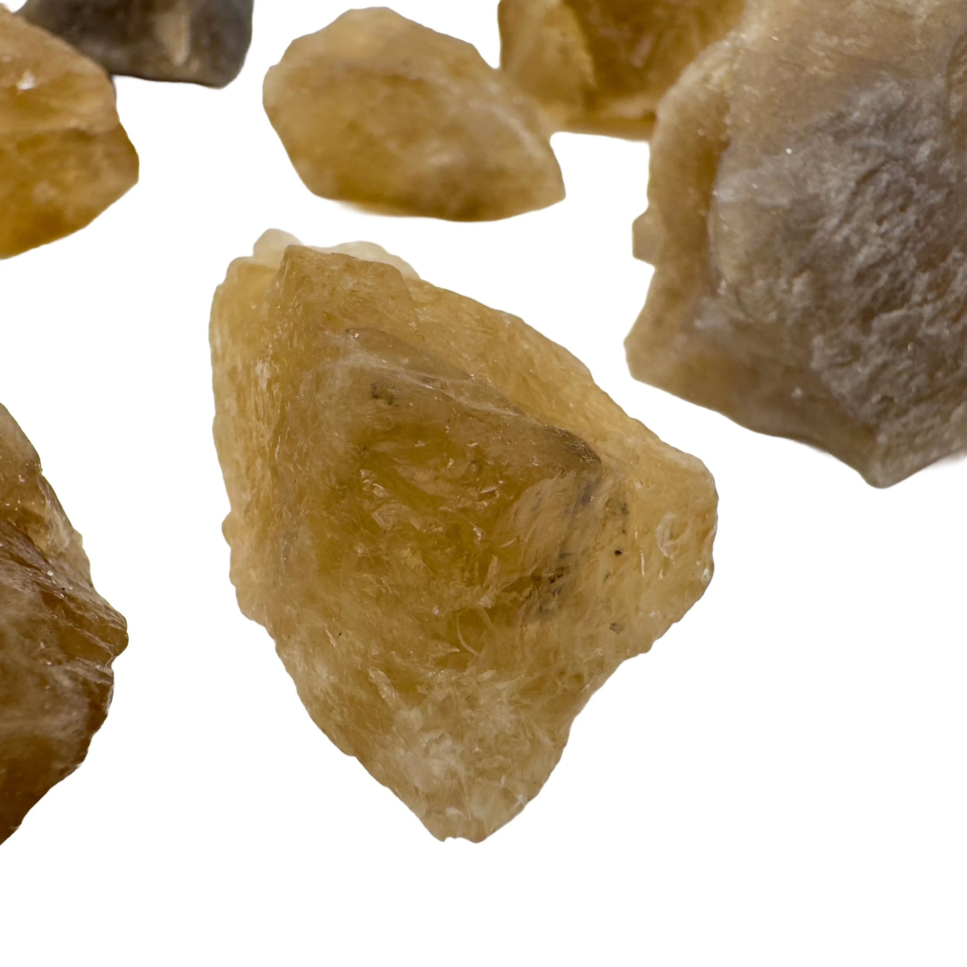 Raw Natural Citrine rough unheated from Minas Gerais Brazil bulk lot
