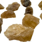 Raw Natural Citrine rough unheated from Minas Gerais Brazil bulk lot