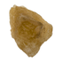 Natural Citrine Raw Crystals, AA Grade, Brazil: one representative stone on a white background