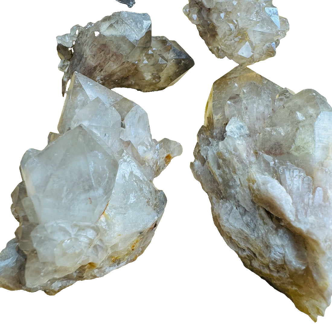 Natural Citrine Raw Crystal Clusters | A Grade | Democratic Republic of the Congo | 2–4 Inch