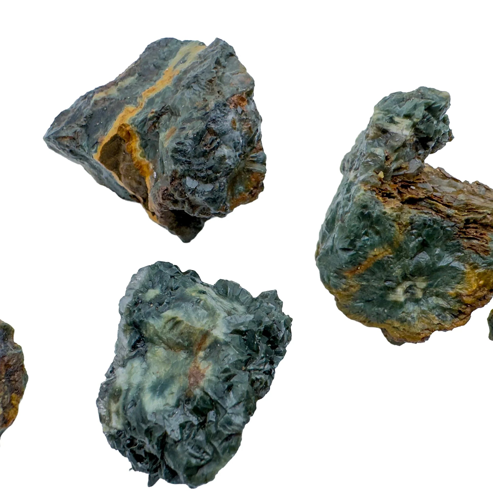 Full profile of Grade AA Ocean Jasper raw ready to ship from Beyond Bohemian