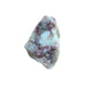 Bottom side of Pink Tourmaline raw stone, from Vakinankaratra, Madagascar, showing characteristic color.