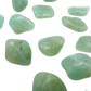 Polished Prehnite tumbled stone selection from Namibia, calm green crystals for manifestation and intuition