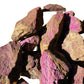 Alternate angle of Purpurite raw stone, showing natural patina.