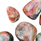 Full profile of Grade AA Rhodonite freeform ready to ship from Beyond Bohemian