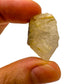 Back view of Grade A Quartz raw showing natural surface