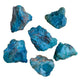 Detail shot of Grade A Chrysocolla raw under natural light