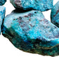 Full profile of Grade A Chrysocolla raw ready to ship from Beyond Bohemian