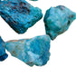 Full profile of Grade A Chrysocolla raw ready to ship from Beyond Bohemian