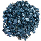 Texture-level view of black Shungite raw stone, showing open form.