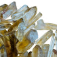 Bottom side of Smoky Citrine raw point, hand-selected from Masvingo, Zimbabwe.
