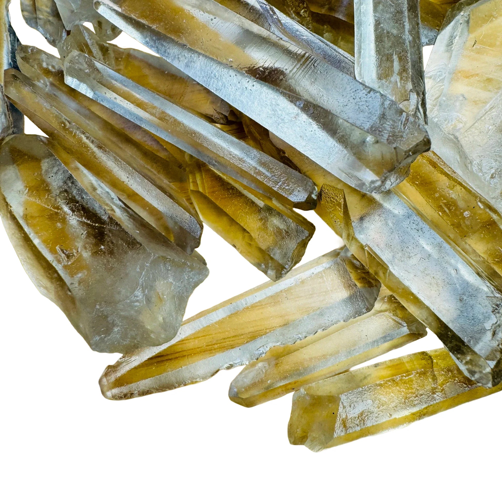In context of a Smoky Citrine stone, from Masvingo, Zimbabwe, showing the wear and finish.