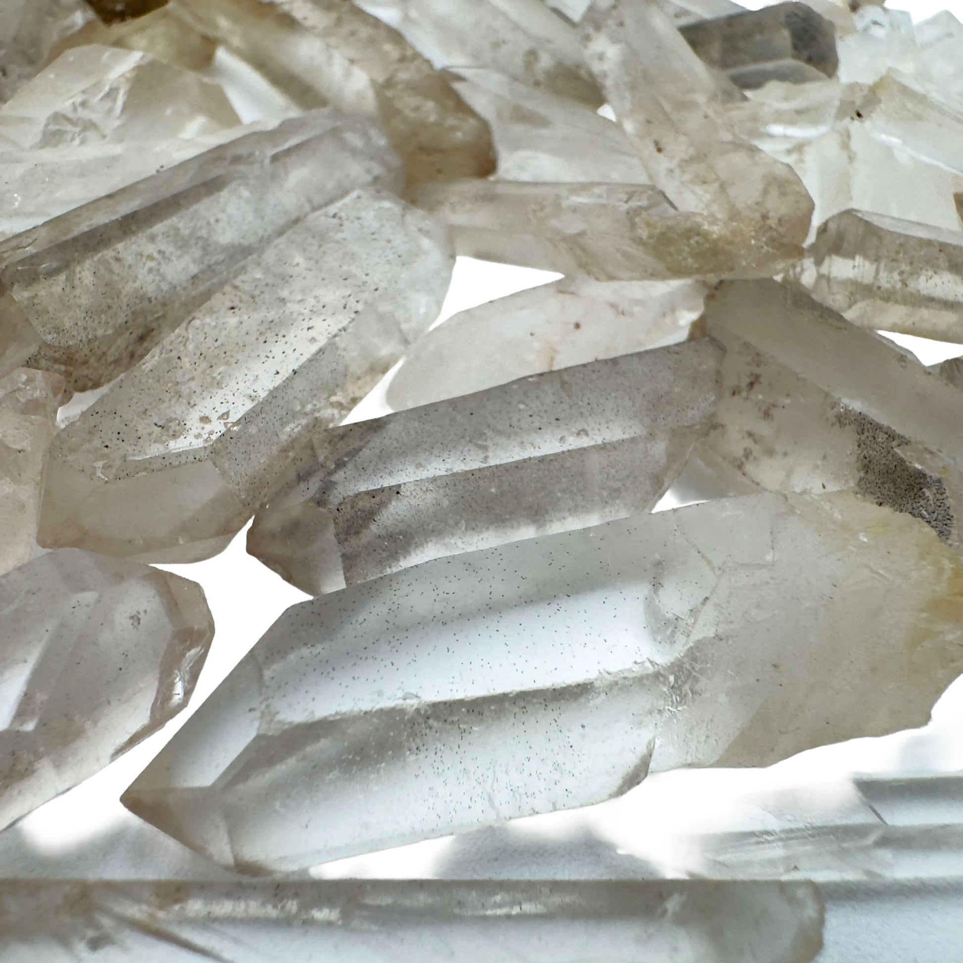 Raw Smoky Quartz points from Minas Gerais Brazil bulk lot