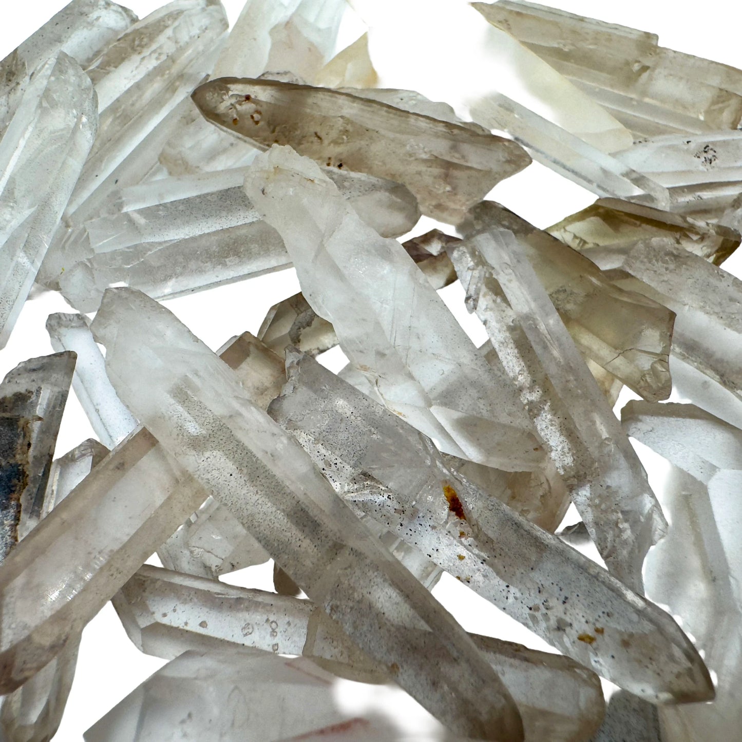 Raw Smoky Quartz points from Minas Gerais Brazil bulk lot