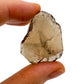 Back view of Grade AA Smoky Quartz raw showing natural surface