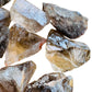 Full profile of Grade AA Smoky Quartz raw ready to ship from Beyond Bohemian