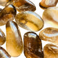 Full profile of Grade AAA Smoky Quartz tumbled stone ready to ship from Beyond Bohemian