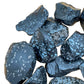 Base detail of Grade AA Snowflake Obsidian raw