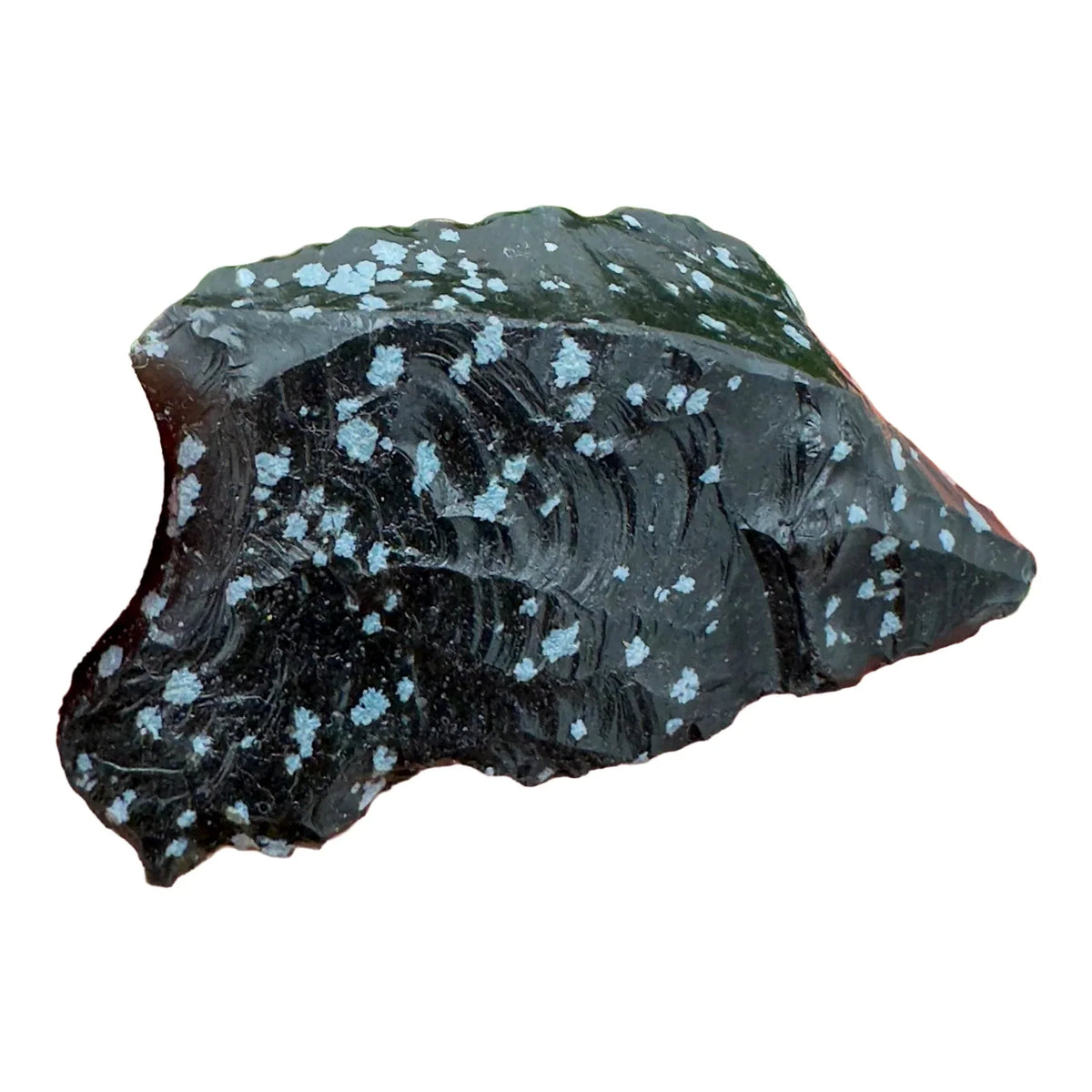 Thirteenth view of Snowflake Obsidian Raw Stones, AA grade, Utah, United States