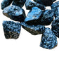 Full profile of Grade AA Snowflake Obsidian raw ready to ship from Beyond Bohemian