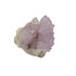 AA grade Cactus Spirit Quartz cluster from Mpumalanga, South Africa, with two lavender terminations rising from a druzy-coated quartz base.