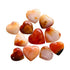 Carnelian Crystal Hearts for Confidence, Creativity & Energy — orange polished, hand-selected AA Madagascar-sourced