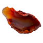 Detail view of AA Grade Carnelian raw stone from Madagascar