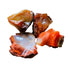 Carnelian Crystals for Confidence, Creativity, Energy & Sacral Chakra Support — orange rough natural, AA grade from Madagascar