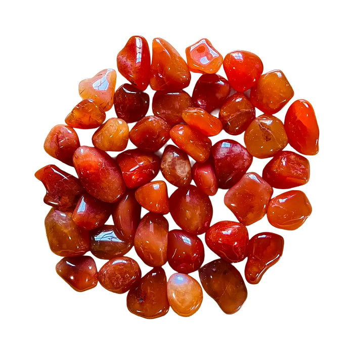 Carnelian Crystals to support Confidence, Creativity & Energy — beginner-friendly orange polished, AA grade Botswana-sourced