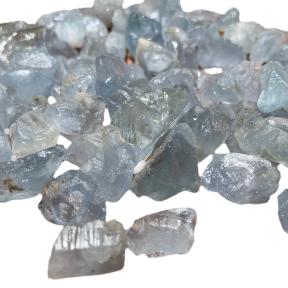 Celestite Raw Crystals, AA grade, from Sakoany, Madagascar, third view
