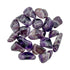 Chevron Amethyst Crystals for Focus, Intuition & Meditation & Third Eye & Crown Support — purple polished, AA grade from Zambia