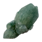 Detail view of A Grade Chlorite Quartz raw crystal point from Zimbabwe